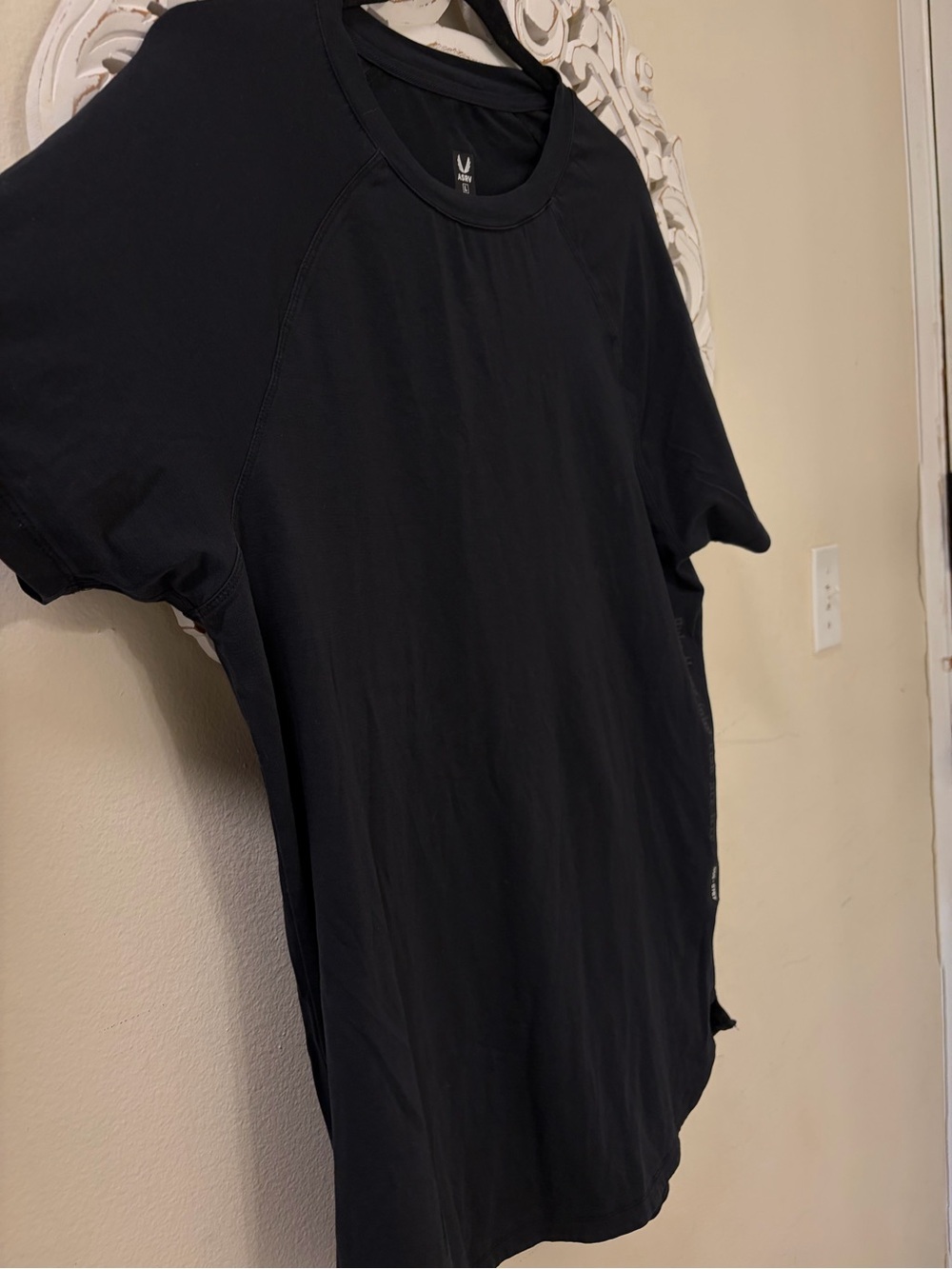 ASRV Supima Cotton Established Tee Black Style#DSG-0767 Black Large - Picture 6 of 6